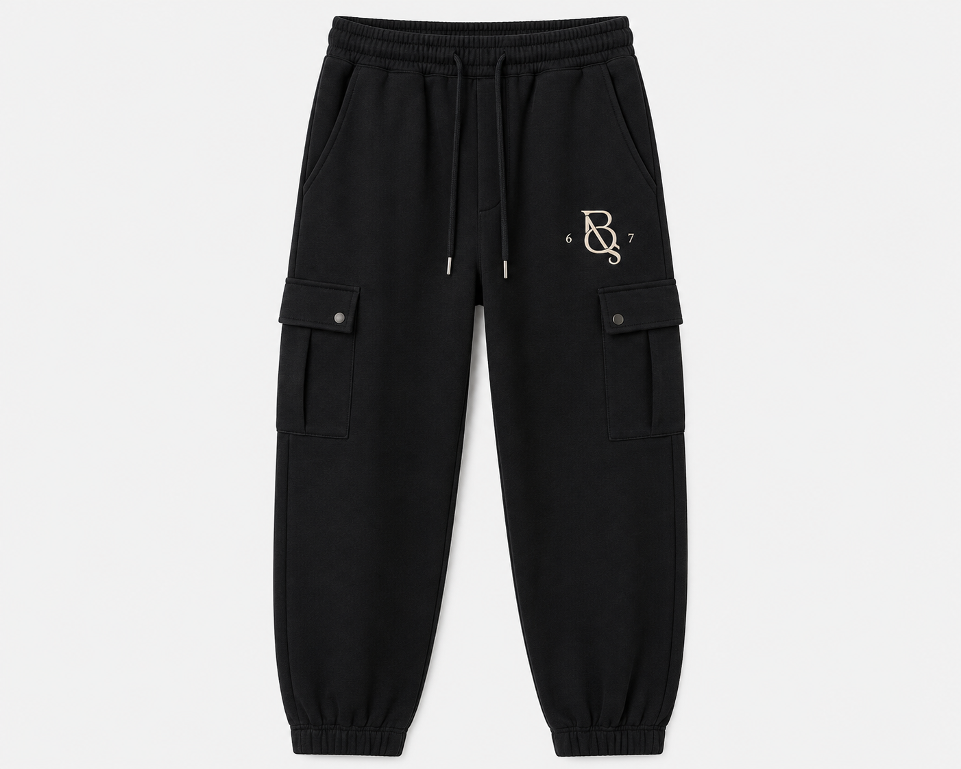 Essential Track Pants (Black)